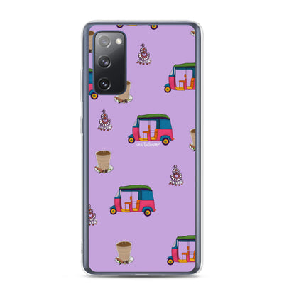 Auto, Earrings, and Chai Purple Phone Case: Samsung