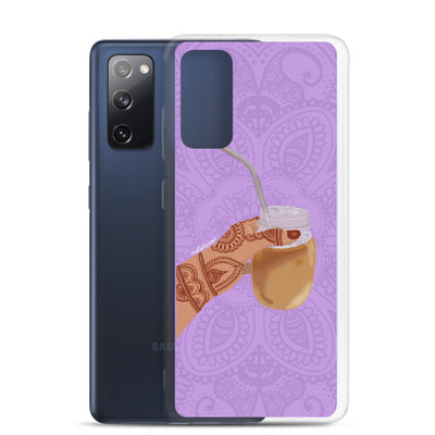 Iced Coffee Mendhi Hands Phone Case: Samsung