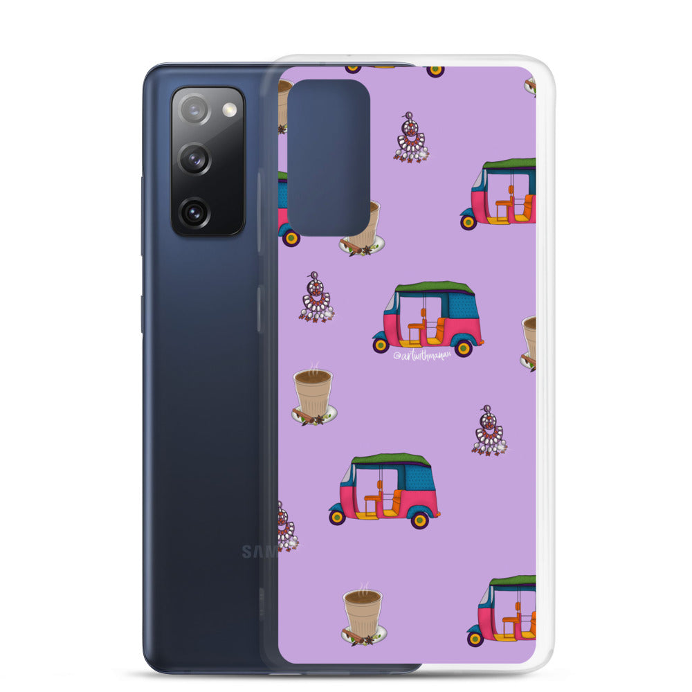 Auto, Earrings, and Chai Purple Phone Case: Samsung