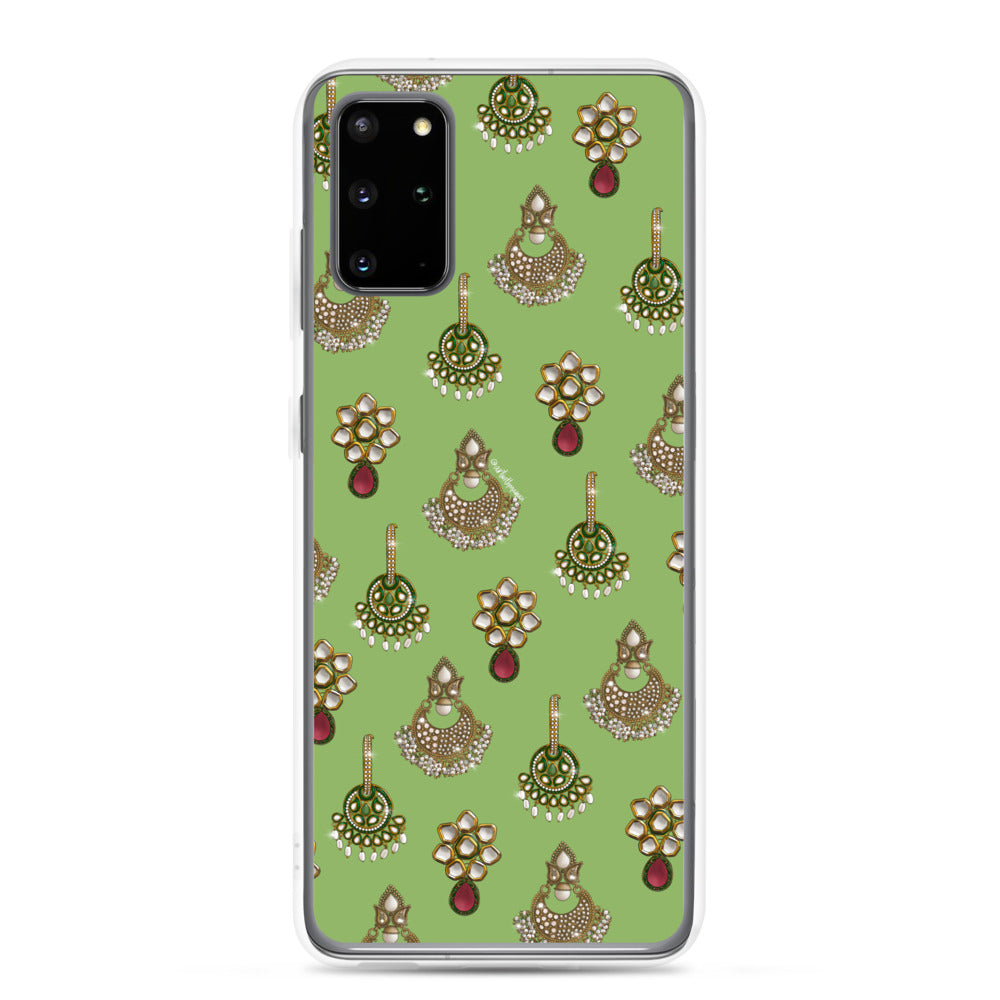 Desi Earrings Green Phone Case: Samsung