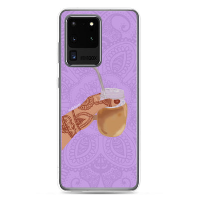 Iced Coffee Mendhi Hands Phone Case: Samsung