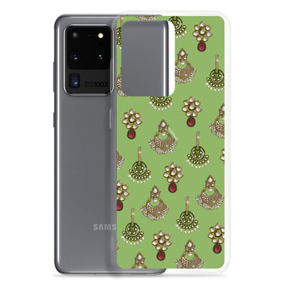 Desi Earrings Green Phone Case: Samsung