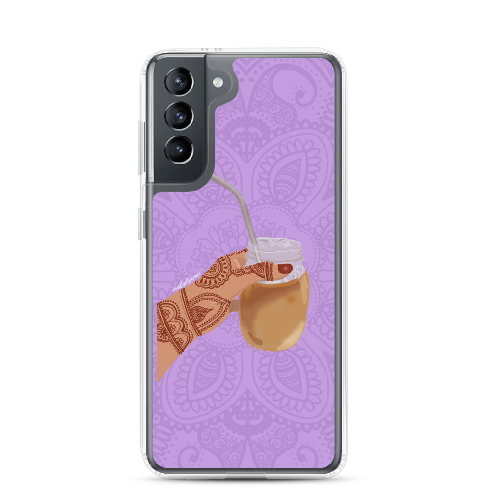 Iced Coffee Mendhi Hands Phone Case: Samsung