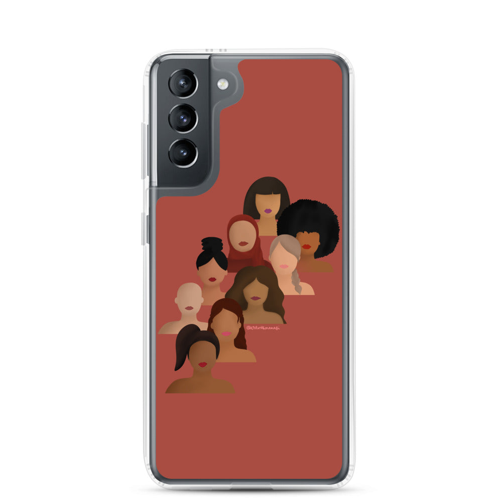 Diverse Women Empowerment Phone Case: Samsung