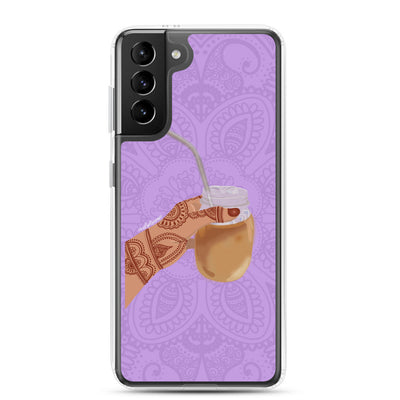 Iced Coffee Mendhi Hands Phone Case: Samsung