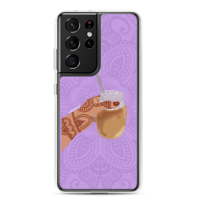 Iced Coffee Mendhi Hands Phone Case: Samsung