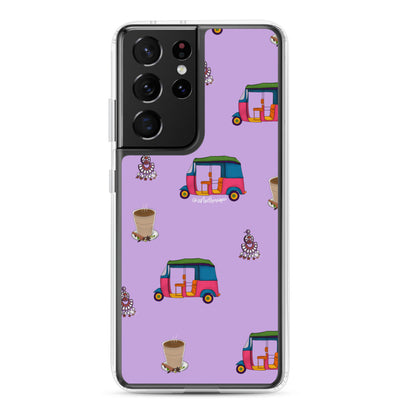 Auto, Earrings, and Chai Purple Phone Case: Samsung