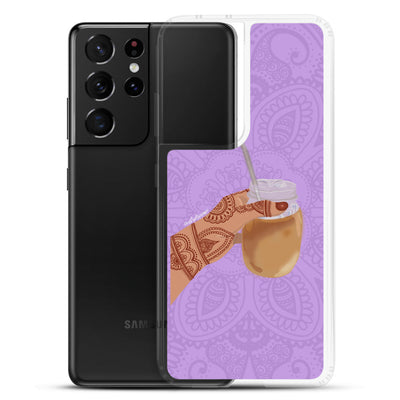 Iced Coffee Mendhi Hands Phone Case: Samsung