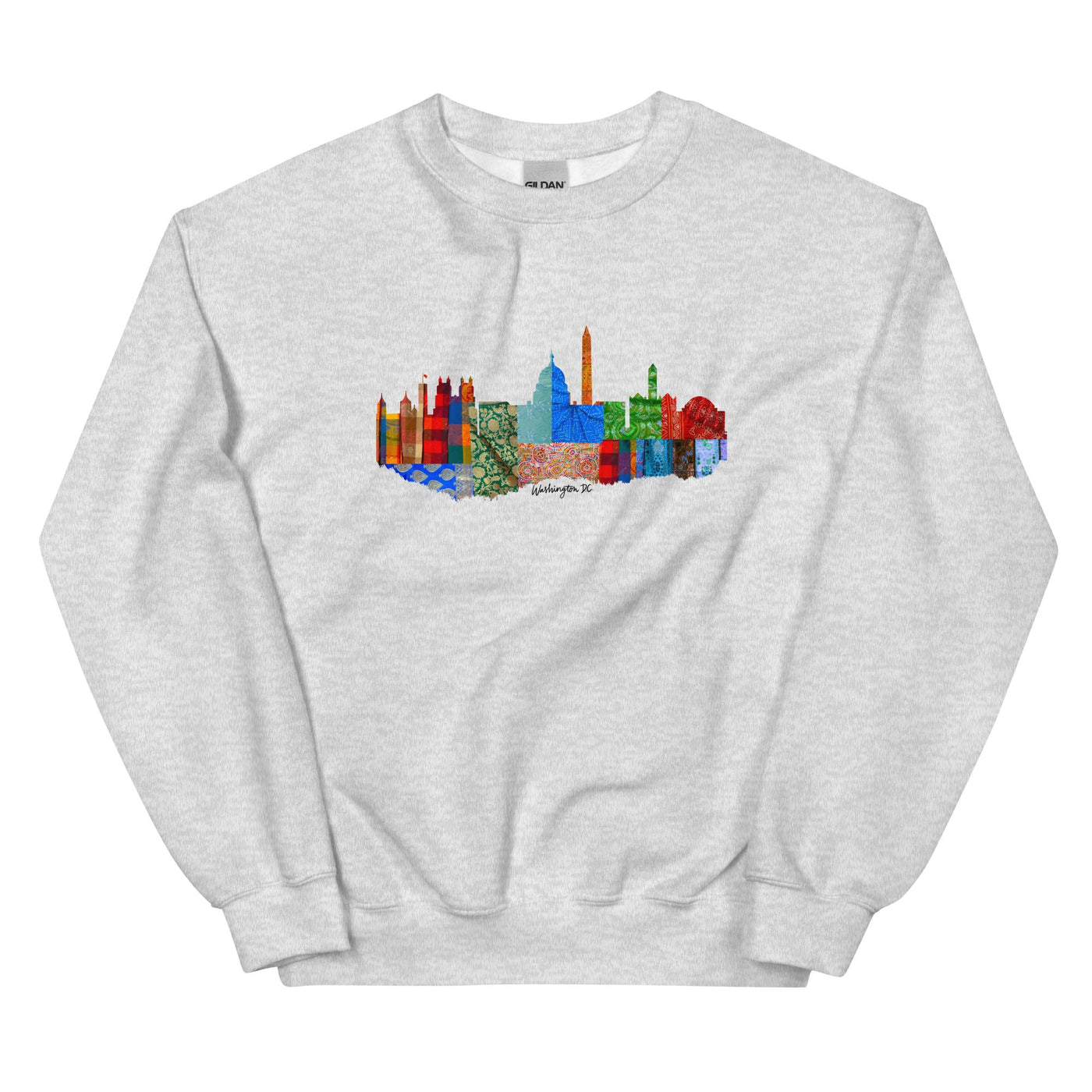 Washington D.C. Fabric Skyline Sweatshirt