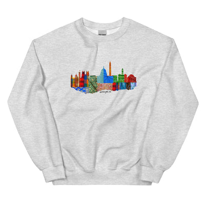 Washington D.C. Fabric Skyline Sweatshirt