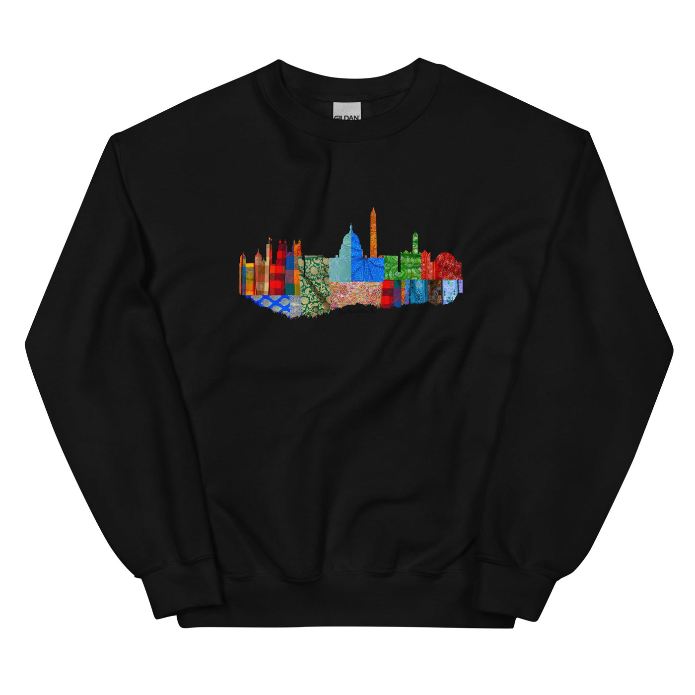 Washington D.C. Fabric Skyline Sweatshirt