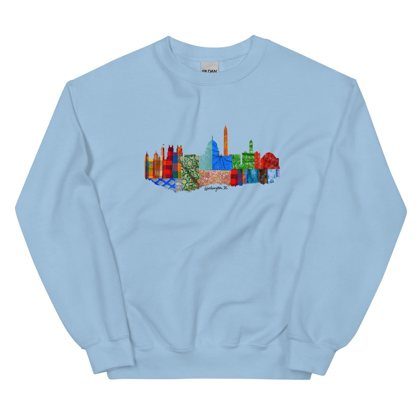 Washington D.C. Fabric Skyline Sweatshirt