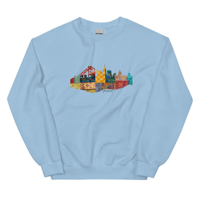 San Francisco Fabric Skyline Sweatshirt