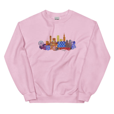 Chicago Fabric Skyline Sweatshirt