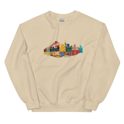 San Francisco Fabric Skyline Sweatshirt