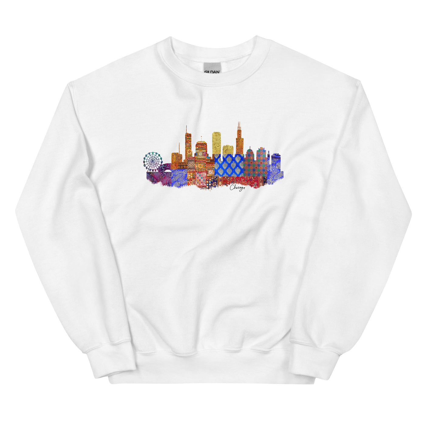 Chicago Fabric Skyline Sweatshirt