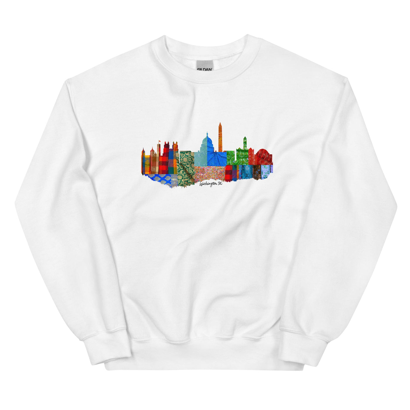 Washington D.C. Fabric Skyline Sweatshirt