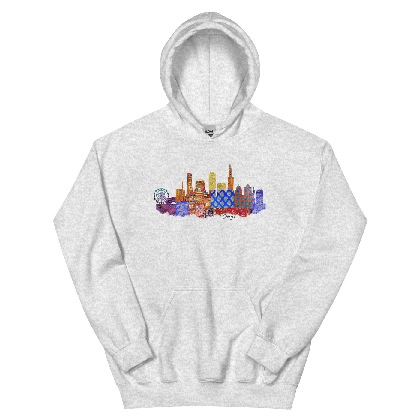 Chicago Fabric Skyline Hoodie