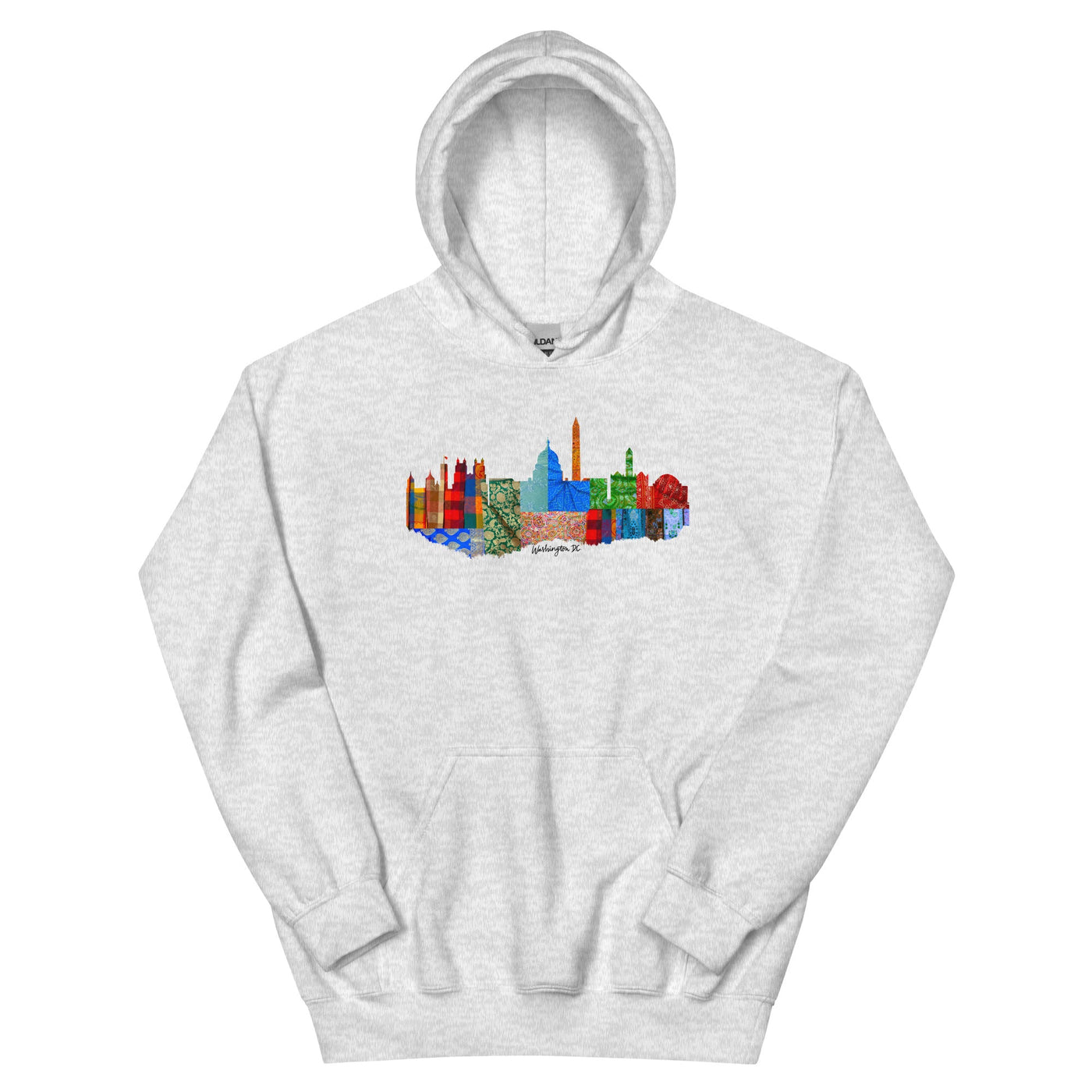 Washington D.C. Fabric Skyline Hoodie