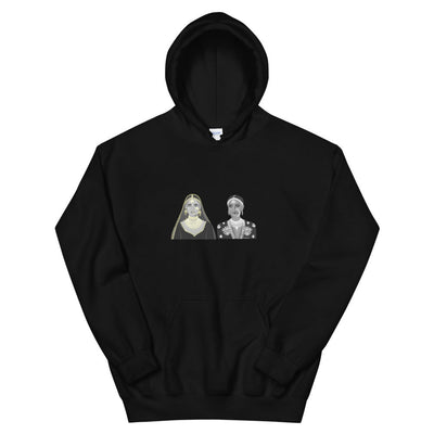 Black and White Rani Hoodie