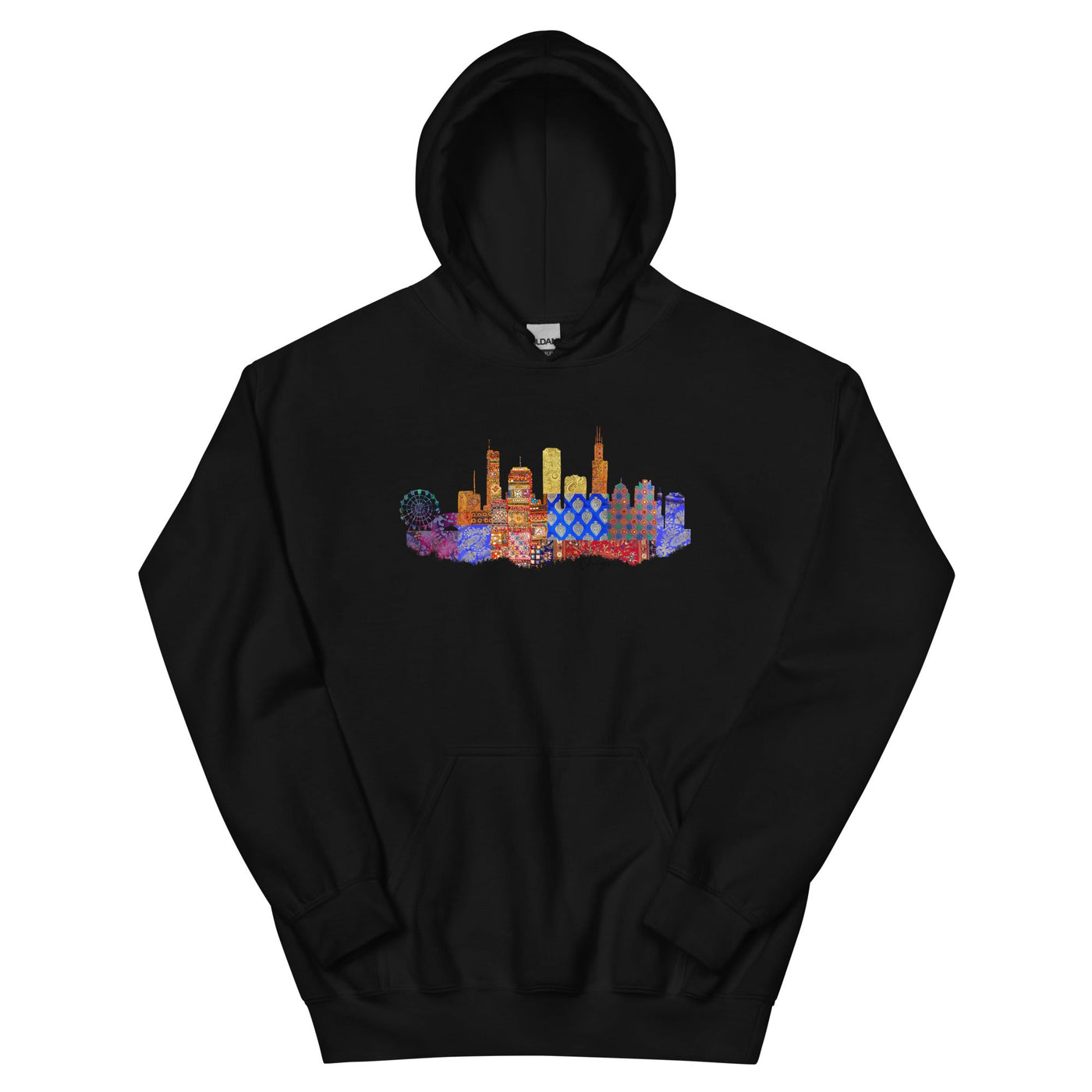 Chicago Fabric Skyline Hoodie