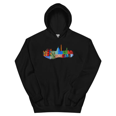 Washington D.C. Fabric Skyline Hoodie