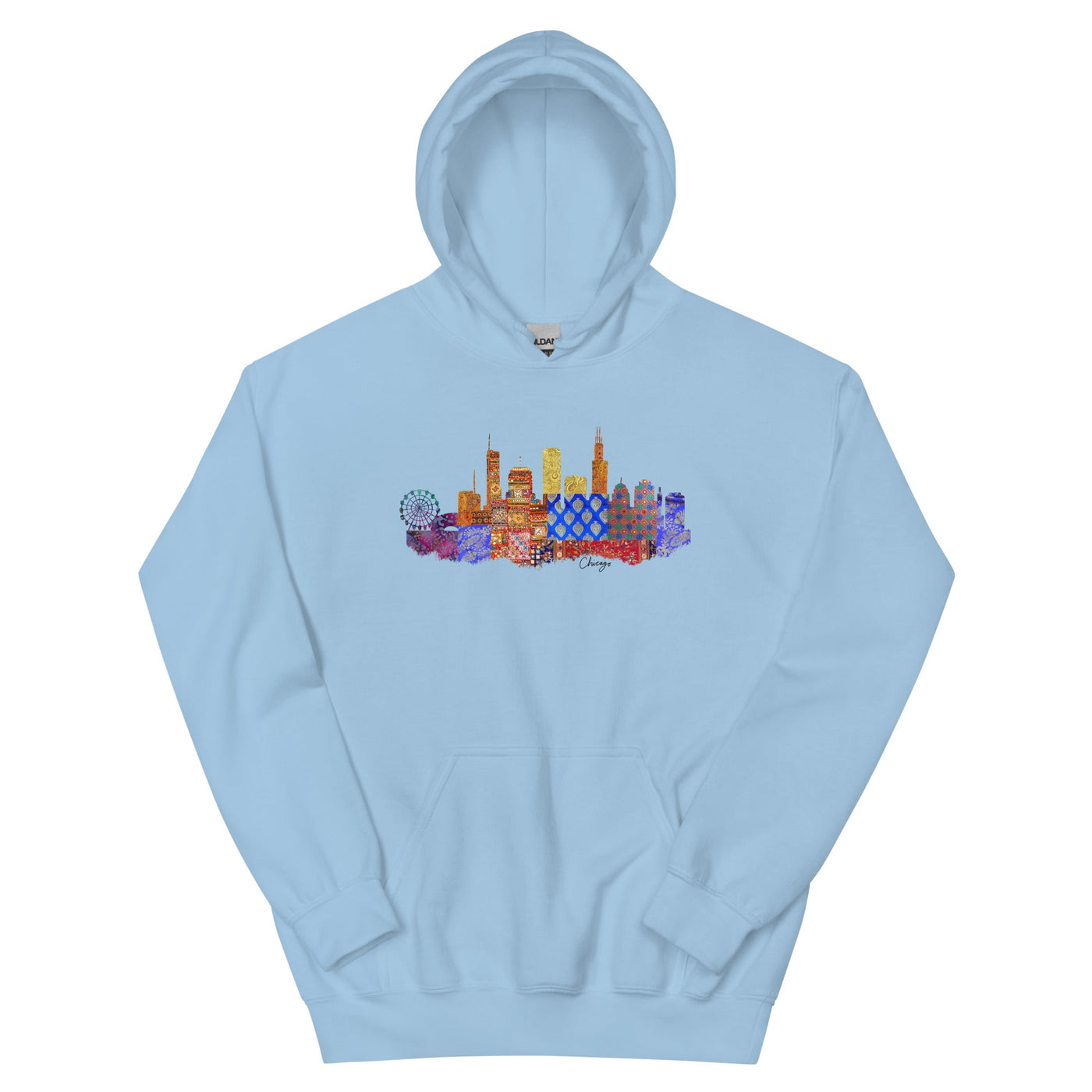 Chicago Fabric Skyline Hoodie