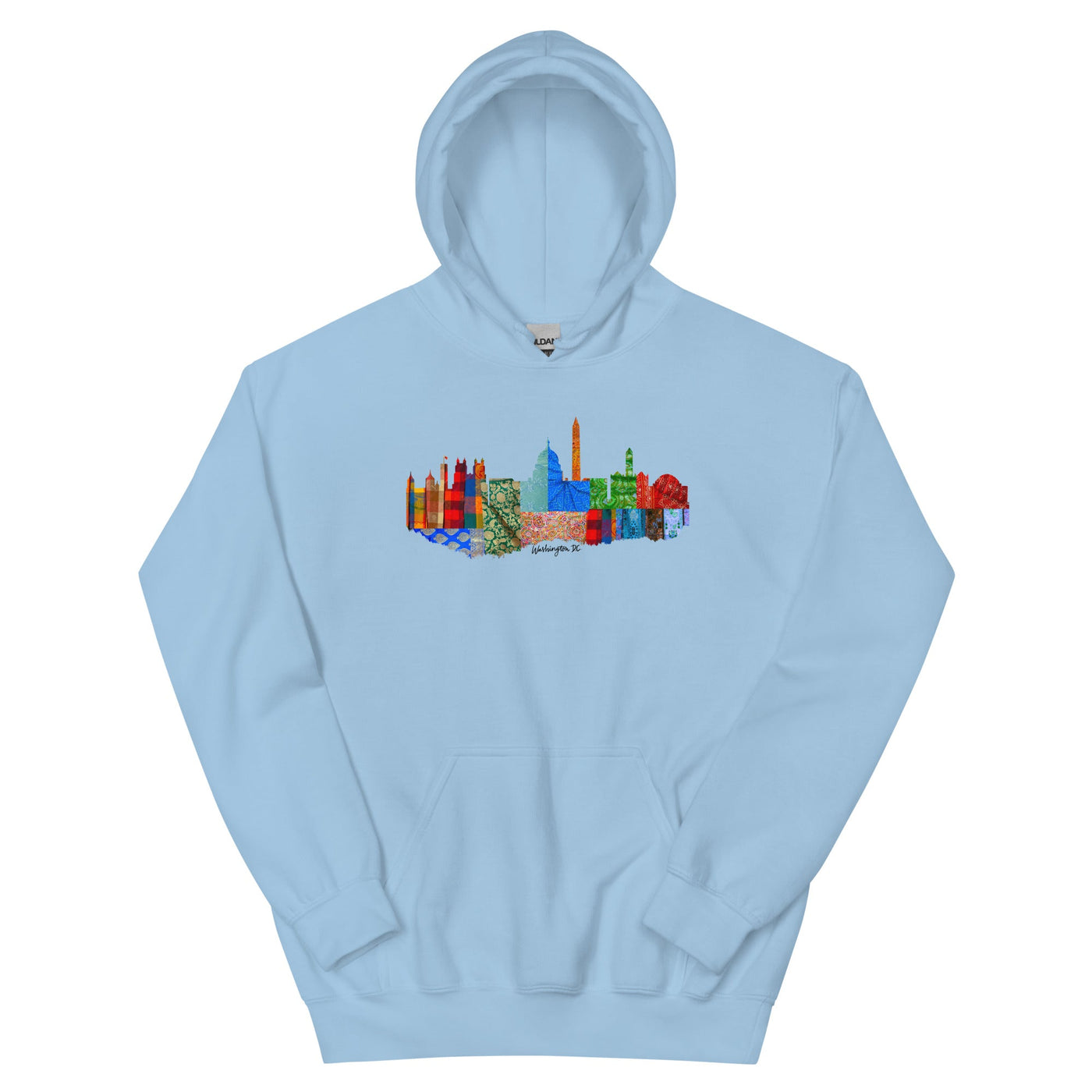 Washington D.C. Fabric Skyline Hoodie