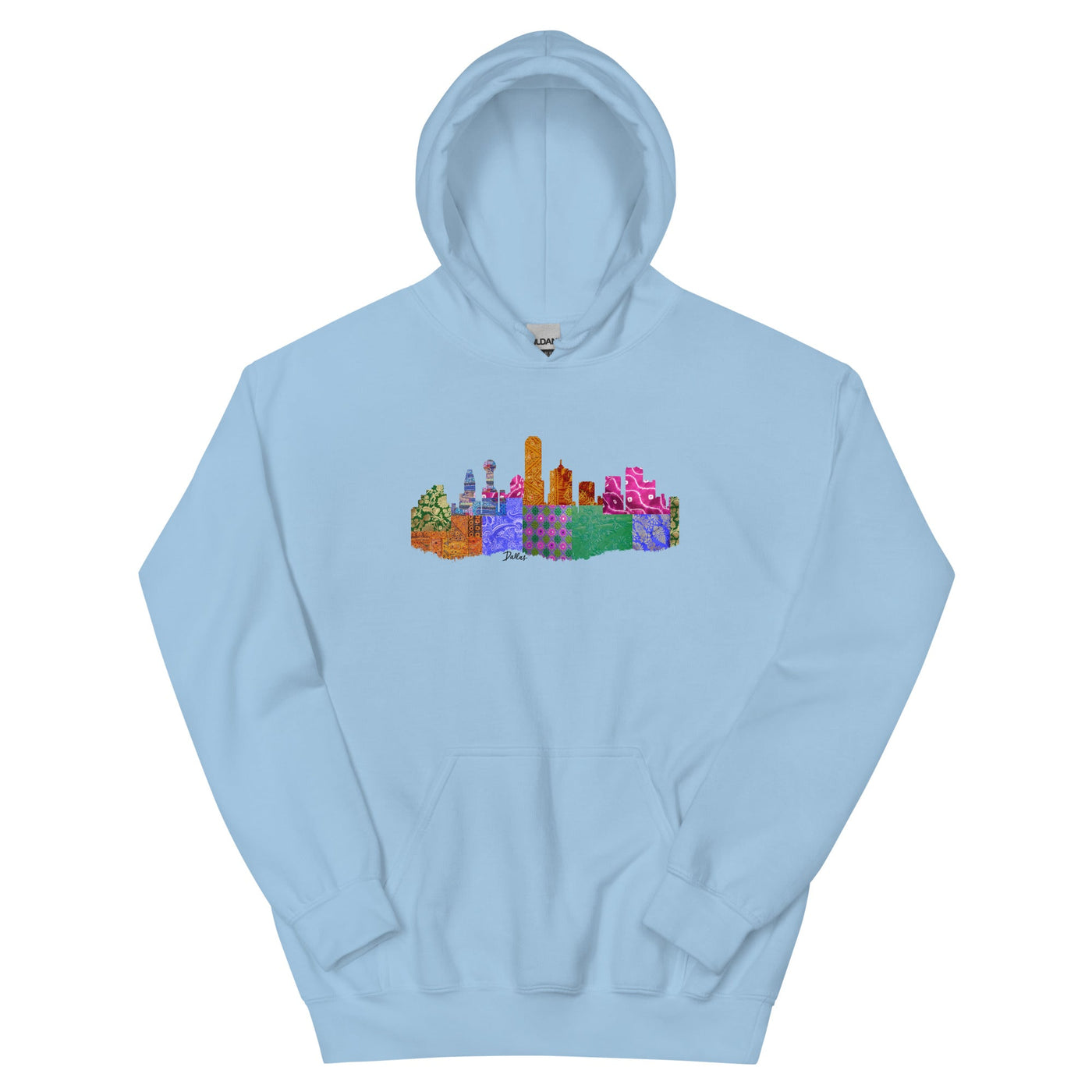 Dallas Fabric Skyline Hoodie