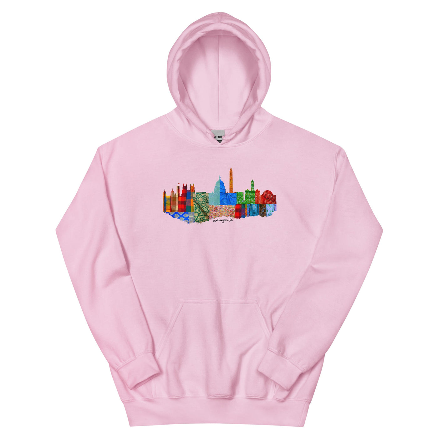 Washington D.C. Fabric Skyline Hoodie