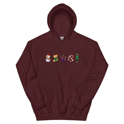 Desi Christmas Elements Hoodie