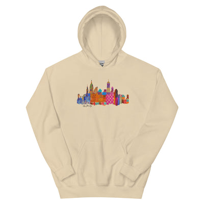 NYC Fabric Skyline Hoodie