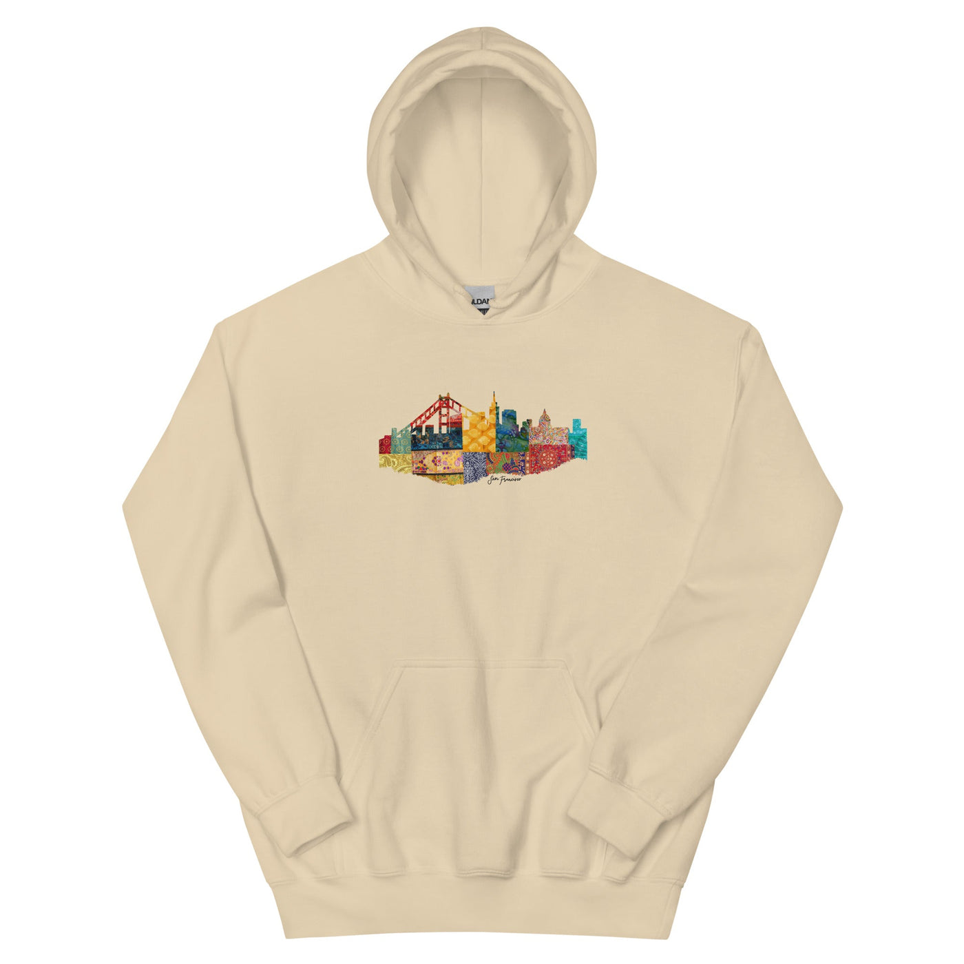 San Francisco Fabric Skyline Hoodie