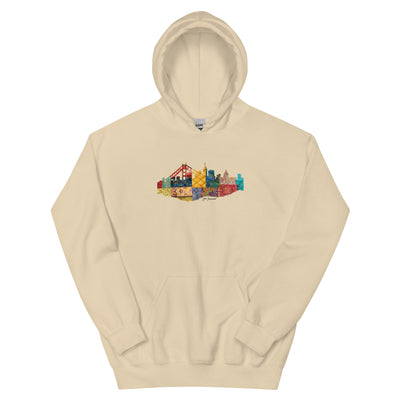 San Francisco Fabric Skyline Hoodie