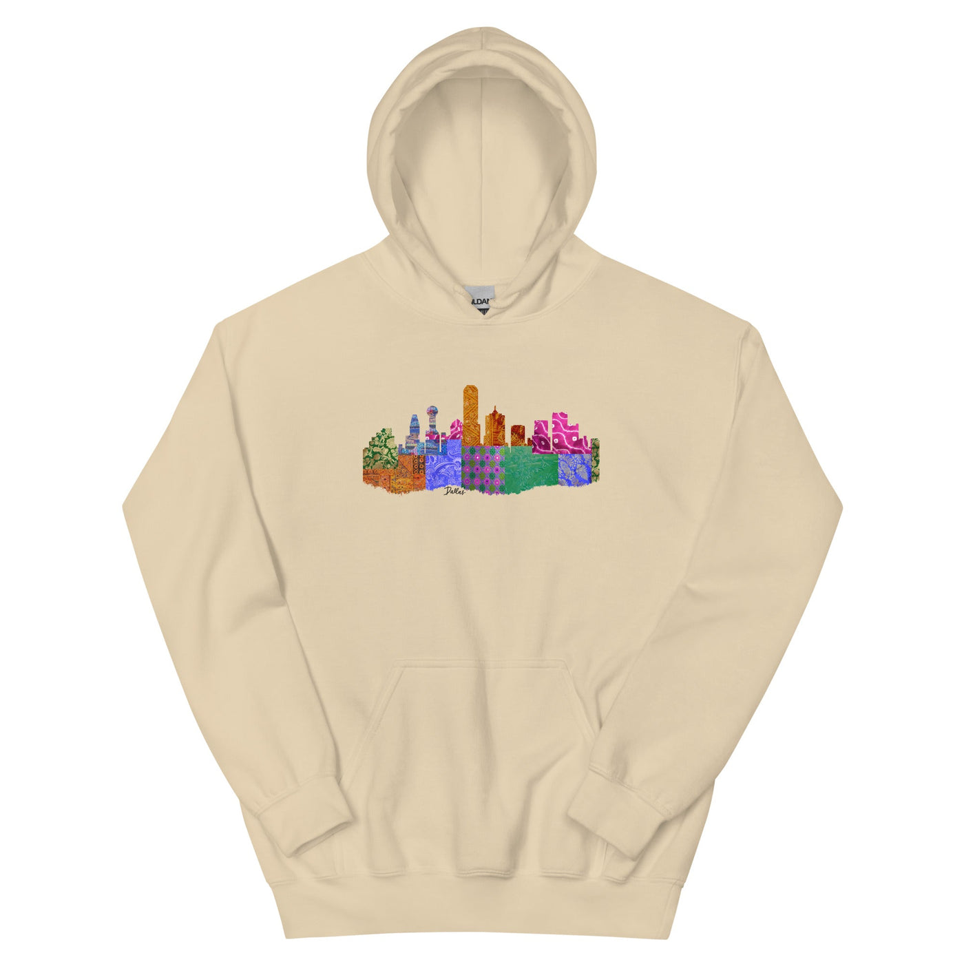 Dallas Fabric Skyline Hoodie