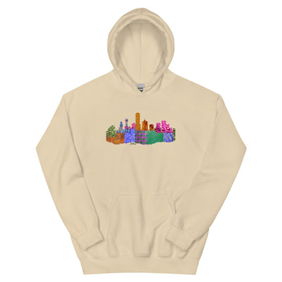 Dallas Fabric Skyline Hoodie