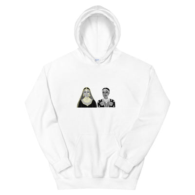 Black and White Rani Hoodie