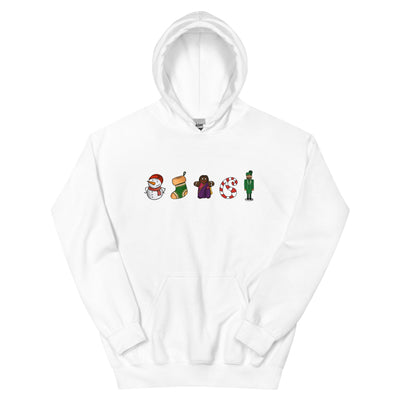 Desi Christmas Elements Hoodie