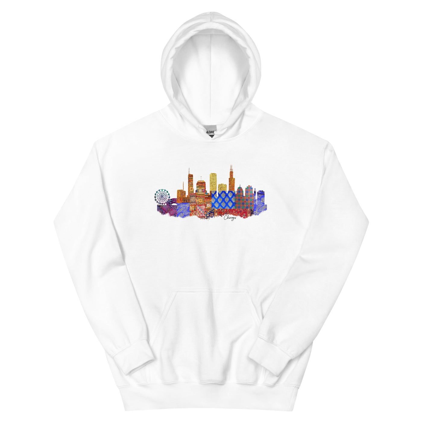 Chicago Fabric Skyline Hoodie