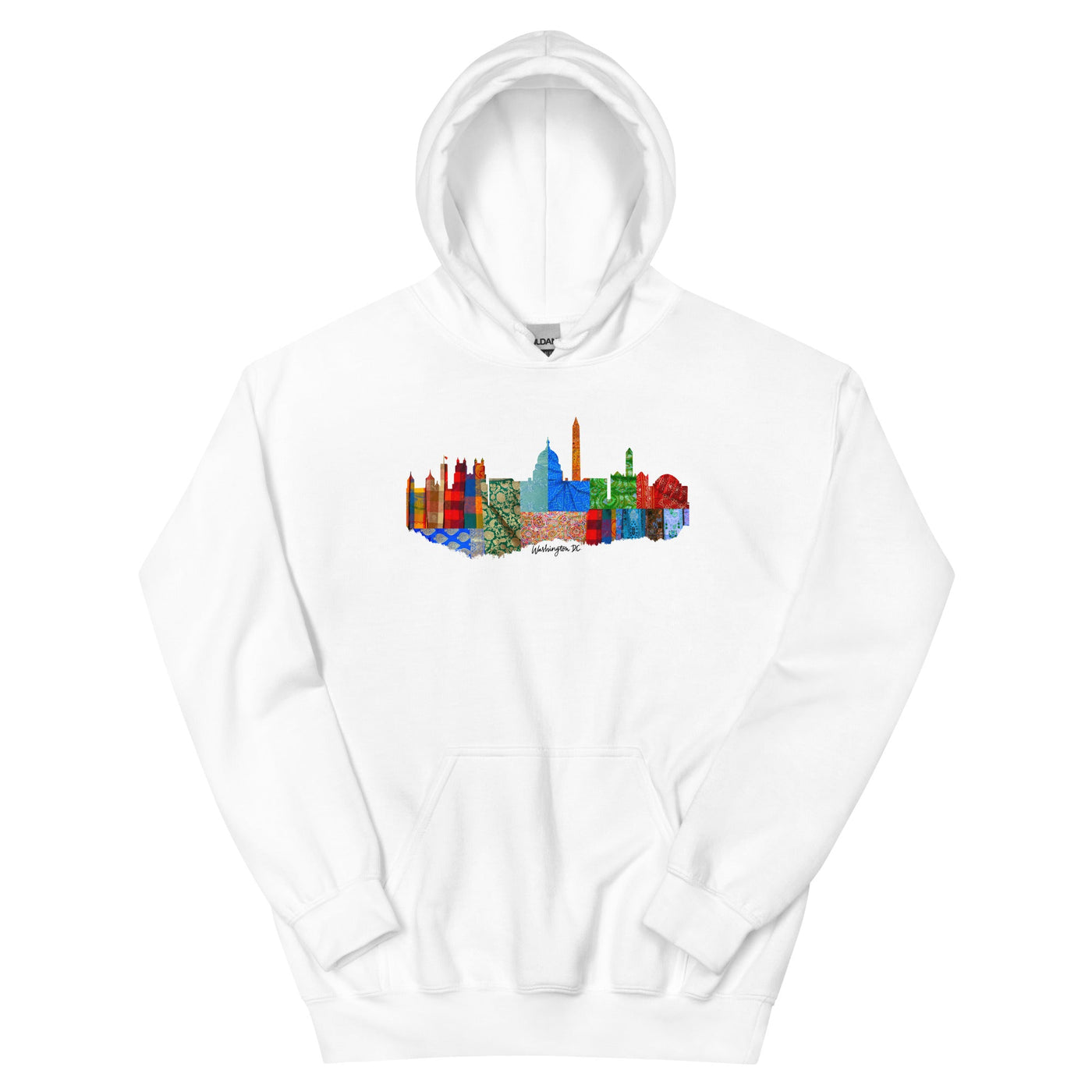 Washington D.C. Fabric Skyline Hoodie