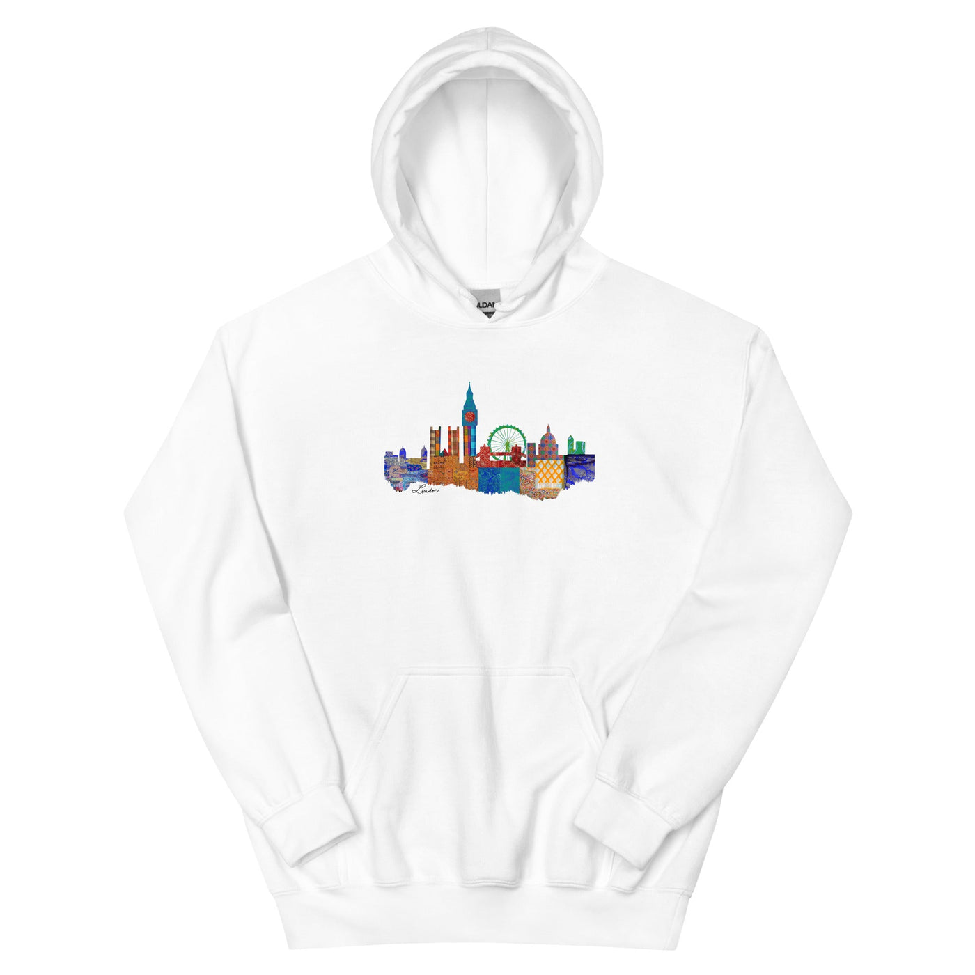 London Fabric Skyline Hoodie