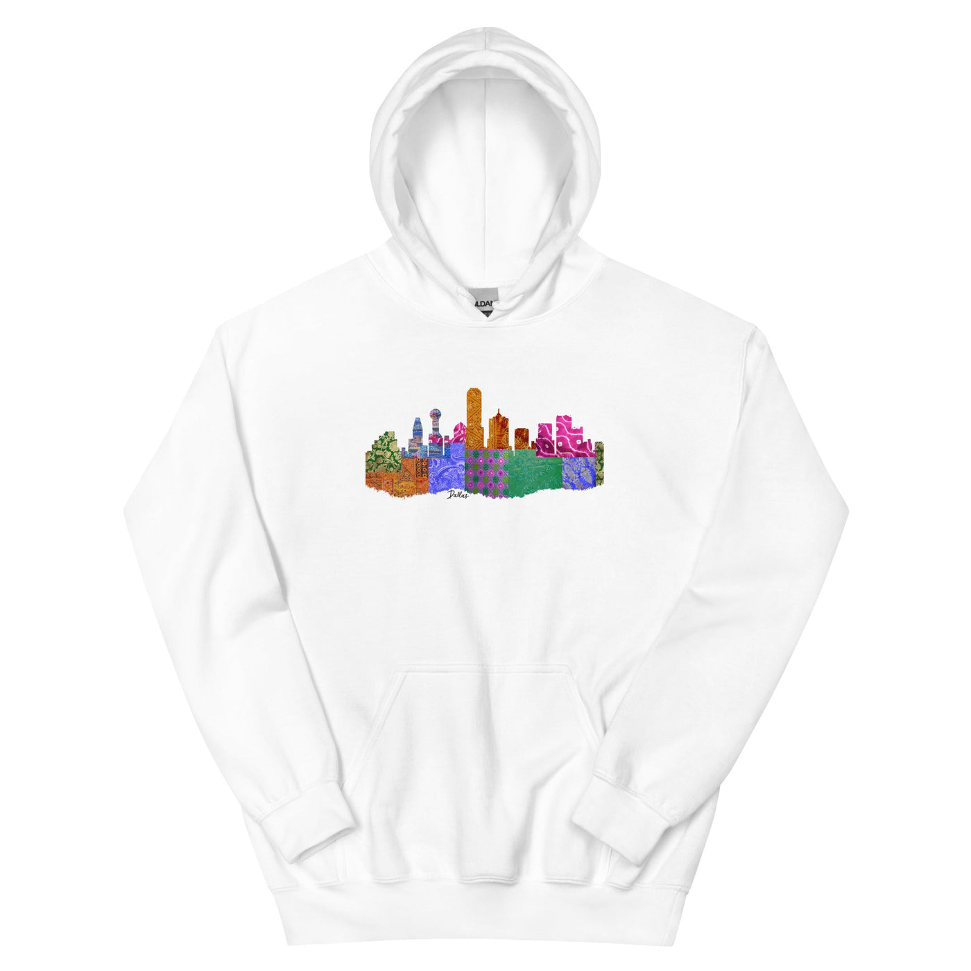 Dallas Fabric Skyline Hoodie