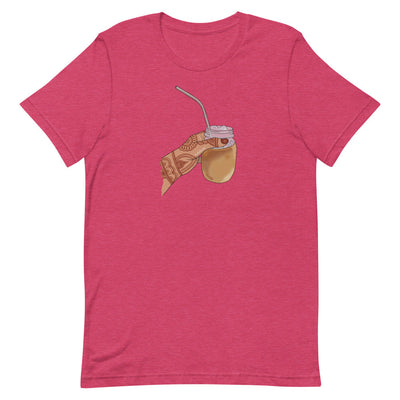 Iced Coffee Mendhi Hands T-Shirt