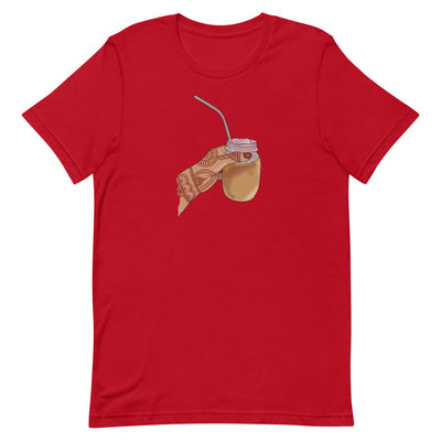 Iced Coffee Mendhi Hands T-Shirt