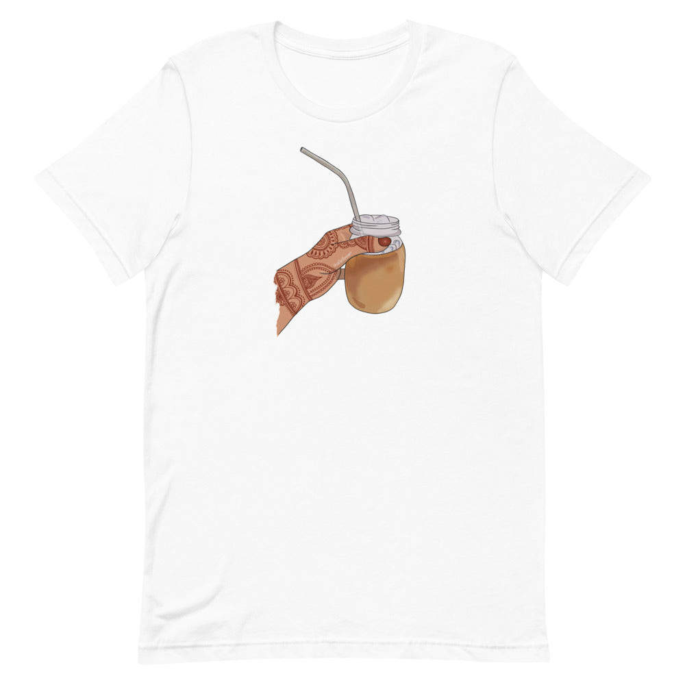 Iced Coffee Mendhi Hands T-Shirt