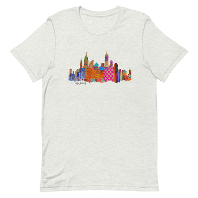 NYC Fabric Skyline T-shirt