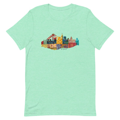 San Francisco Fabric Skyline T-Shirt