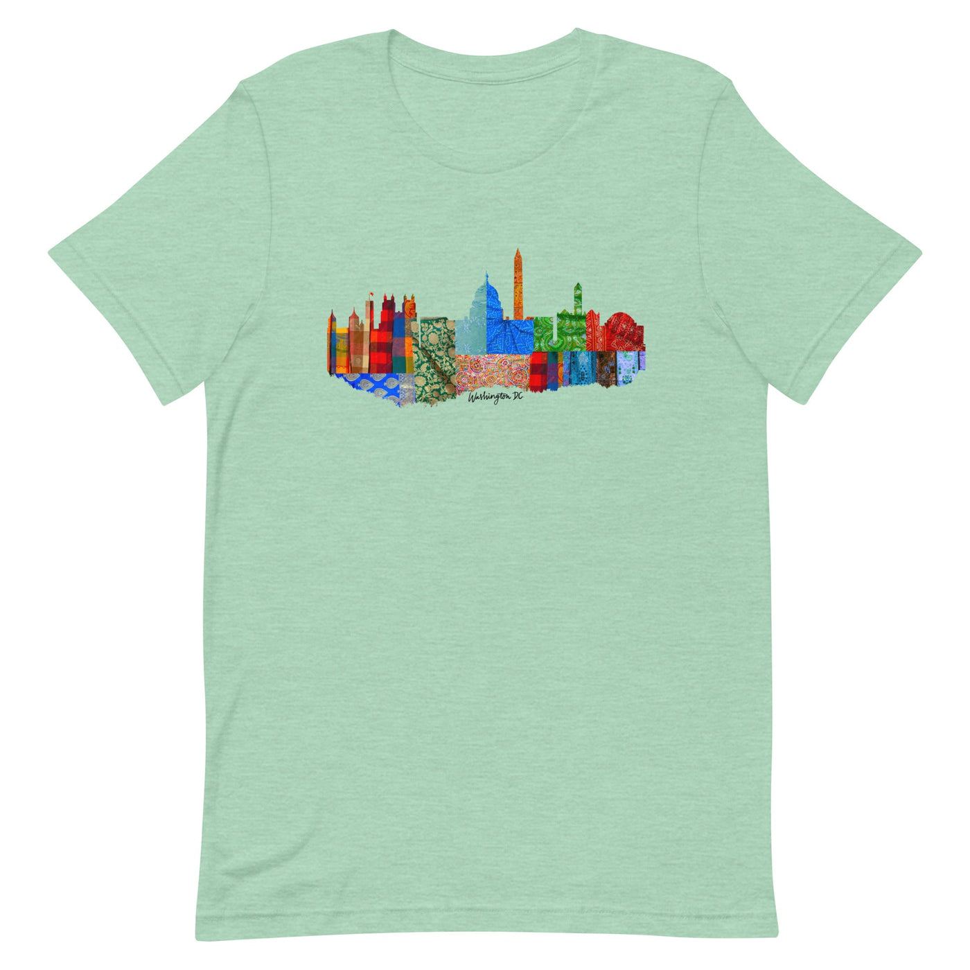 Washington D.C. Fabric Skyline T-shirt