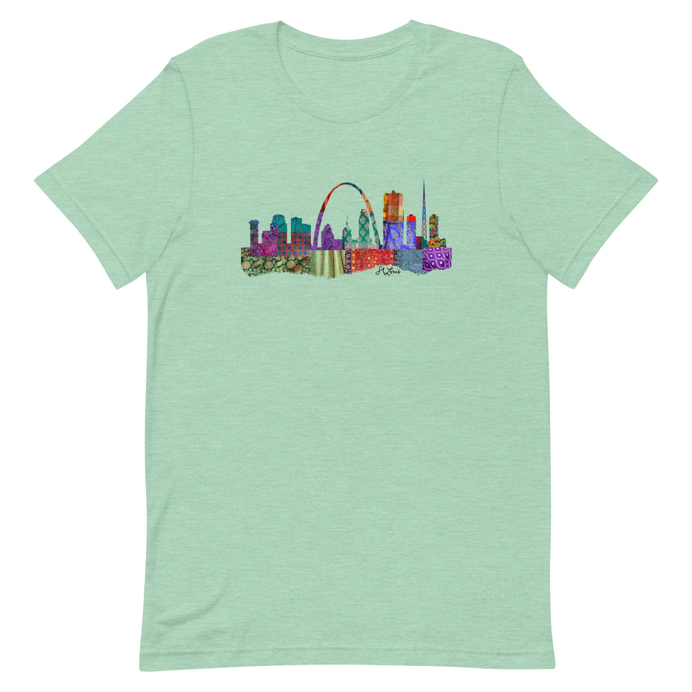 St. Louis Fabric Skyline T-shirt