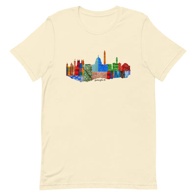 Washington D.C. Fabric Skyline T-shirt